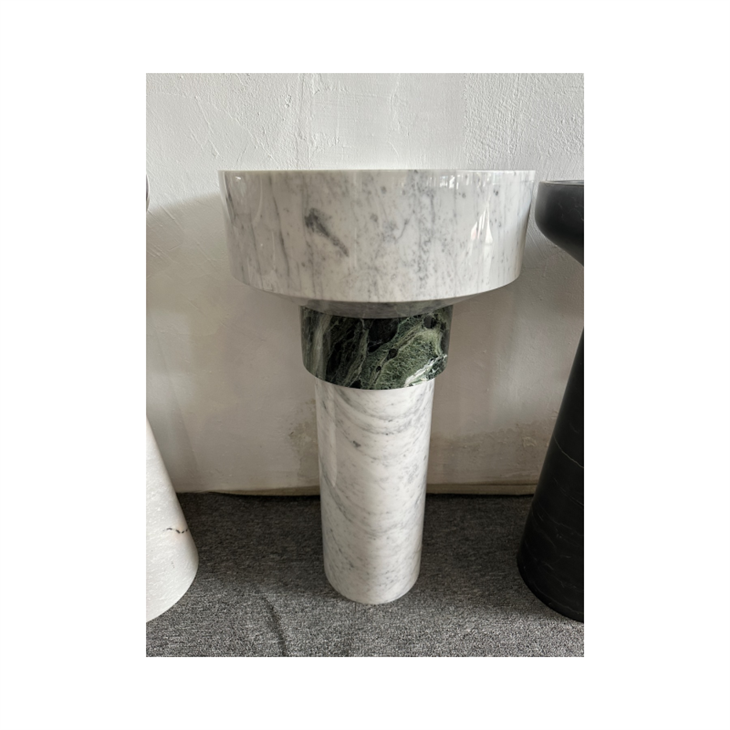 Bathroom Carrara White Marble Wash Basin